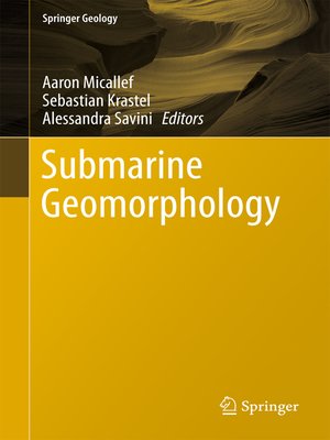 cover image of Submarine Geomorphology